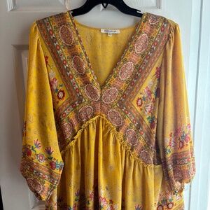 Rose and Olive blouse